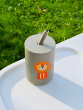 Load image into Gallery viewer, Toddlers Silicone Sippy Cup with Stray-High Quality BPA Free- Tumbler With Lid