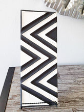 Load image into Gallery viewer, Black & White Imigongo African Rwanda Painting Handcraft Traditional Art Work