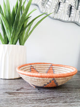 Load image into Gallery viewer, Mixed of Color African Handwoven Basket Hanging Wall Basket Boho Wall Art Snacks Bowls