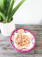 Load image into Gallery viewer, Mixed of Color African Handwoven Basket Hanging Wall Basket Boho Wall Art Snacks Bowls