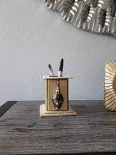 Load image into Gallery viewer, African Pencil Holder African Office Accessory African masks
