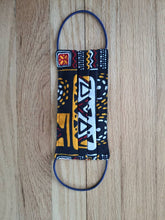Load image into Gallery viewer, Aman African Print Reversible & Reusable Face Mask (Multicolor)