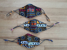 Load image into Gallery viewer, Aman African Print Reversible & Reusable Face Mask (Multicolor)