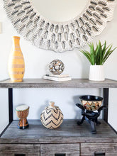 Load image into Gallery viewer, African Handmade Tripod Stand & Handcraft Animal print Bowl