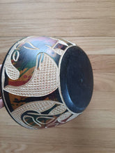 Load image into Gallery viewer, African Handmade Tripod Stand & Handcraft Animal print Bowl