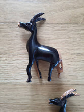 Load image into Gallery viewer, Family of 2 Handmade African Hand Carved Wooden Goat