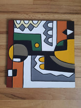 Load image into Gallery viewer, FRIENDSHIP Multicolor Imigongo Rwanda Painting African Handcraft Wall Decor