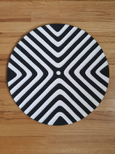 Load image into Gallery viewer, Black & White Imigongo Rwanda Painting African Handcraft Wall Decor