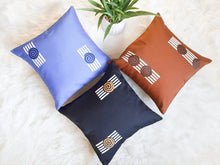 Load image into Gallery viewer, Black, Gold & White Boho Decorative Throw Pillow Cover - Modern Collection