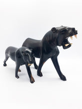 Load image into Gallery viewer, African Handmade hand carved Wooden Tiger