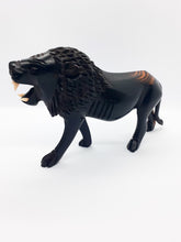 Load image into Gallery viewer, Handmade African Hand Carved Wooden Lion