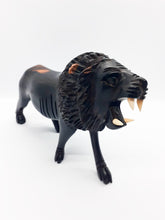 Load image into Gallery viewer, Handmade African Hand Carved Wooden Lion