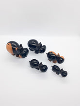 Load image into Gallery viewer, Family of 5 African Handmade Hand Carved Wooden Hippopotamus