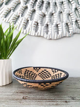 Load image into Gallery viewer, Black & Beige Magic Basket African Decorative basket , Set of 3