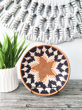 Load image into Gallery viewer, African Woven Hanging Wall Basket Boho wall art