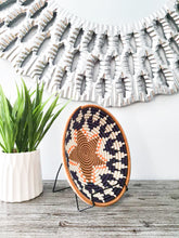 Load image into Gallery viewer, African Woven Hanging Wall Basket Boho wall art