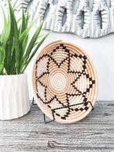 Load image into Gallery viewer, African Rwanda Basket Handwoven Hanging Wall Basket