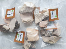 Load image into Gallery viewer, Clay/ African Clay/ Clay Chunks / African Kaolin Chunks/ Kalaba/ Argile/ Kaolin/ Lokpo