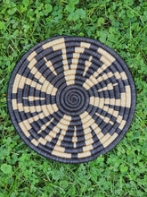 Load image into Gallery viewer, African Rwanda Trivet/ African Woven Trivet/ Wall Decor/ Gift For Mom/ Decorative Trivet/ Boho Wall Art/ Unique Trivet