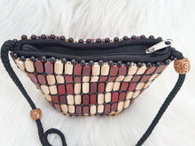 Load image into Gallery viewer, Mini Crossbody Boho Beaded Handbag/ Handmade Handbag