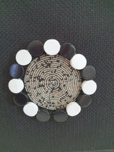 Load image into Gallery viewer, African Handbag/ Black & White Bag/ Handmade Handbag/ Boho Handbag/ Wooden Handle Handbags