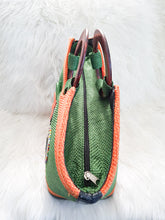 Load image into Gallery viewer, African Handbag With Wooden Handle