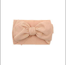 Load image into Gallery viewer, Princess Big Bows Headband- Newborn Baby Girl Headbands -Wide Baby Bow