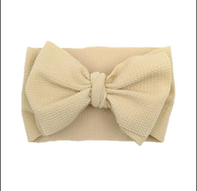 Load image into Gallery viewer, Princess Big Bows Headband- Newborn Baby Girl Headbands -Wide Baby Bow