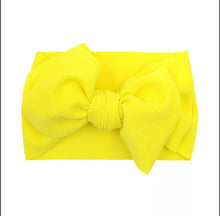 Load image into Gallery viewer, Princess Big Bows Headband- Newborn Baby Girl Headbands -Wide Baby Bow