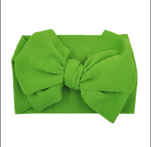 Load image into Gallery viewer, Princess Big Bows Headband- Newborn Baby Girl Headbands -Wide Baby Bow