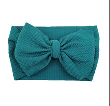 Load image into Gallery viewer, Princess Big Bows Headband- Newborn Baby Girl Headbands -Wide Baby Bow