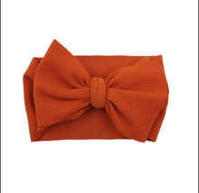 Load image into Gallery viewer, Princess Big Bows Headband- Newborn Baby Girl Headbands -Wide Baby Bow