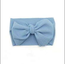 Load image into Gallery viewer, Princess Big Bows Headband- Newborn Baby Girl Headbands -Wide Baby Bow