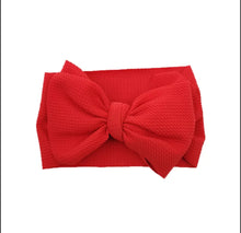 Load image into Gallery viewer, Princess Big Bows Headband- Newborn Baby Girl Headbands -Wide Baby Bow