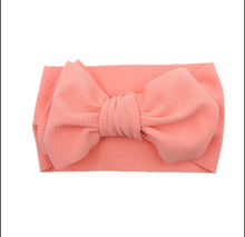 Load image into Gallery viewer, Princess Big Bows Headband- Newborn Baby Girl Headbands -Wide Baby Bow
