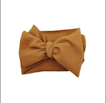 Load image into Gallery viewer, Princess Big Bows Headband- Newborn Baby Girl Headbands -Wide Baby Bow