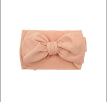 Load image into Gallery viewer, Princess Big Bows Headband- Newborn Baby Girl Headbands -Wide Baby Bow