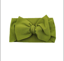 Load image into Gallery viewer, Princess Big Bows Headband- Newborn Baby Girl Headbands -Wide Baby Bow