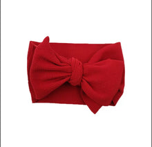 Load image into Gallery viewer, Princess Big Bows Headband- Newborn Baby Girl Headbands -Wide Baby Bow