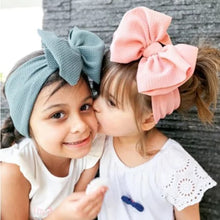 Load image into Gallery viewer, Princess Big Bows Headband- Newborn Baby Girl Headbands -Wide Baby Bow
