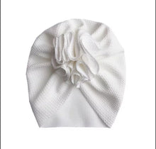Load image into Gallery viewer, Flower Newborn Baby Turban -Soft Baby Girl Headwrap Beanie -Baby Bowknot Hat