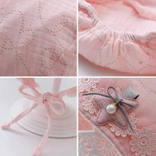 Load image into Gallery viewer, Cotton Lace Flower Newborn Hat- Adorable Baby Girls Beanies- Infant Hat