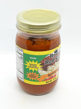 Load image into Gallery viewer, Royal Red Stew Sauce Spicy HOT- Ready to Eat Sauce- Vegan Friendly Sauce- 16oz Jar