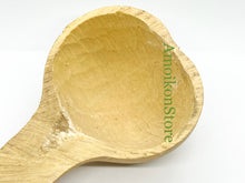Load image into Gallery viewer, African Ladle/ Handmade African Calabash Spoon/ Boho Spoon