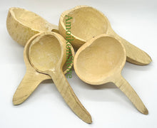 Load image into Gallery viewer, African Ladle/ Handmade African Calabash Spoon/ Boho Spoon