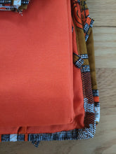 Load image into Gallery viewer, Orange African Table Linen Thanksgivings Table Cloth