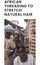 Load image into Gallery viewer, Black Anango Thread- Fil Anango -Nigeria Hair Thread- Lot of 2
