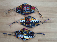 Load image into Gallery viewer, Aman African Print Reversible &amp; Reusable Face Mask (Multicolor)
