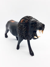 Load image into Gallery viewer, Handmade African Hand Carved Wooden Lion
