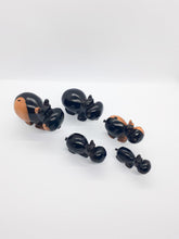 Load image into Gallery viewer, Family of 5 African Handmade Hand Carved Wooden Hippopotamus
